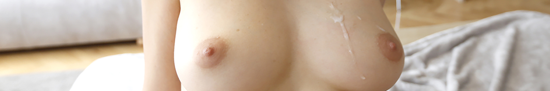 Nice Cum Shot On Big Tits closeup gallery